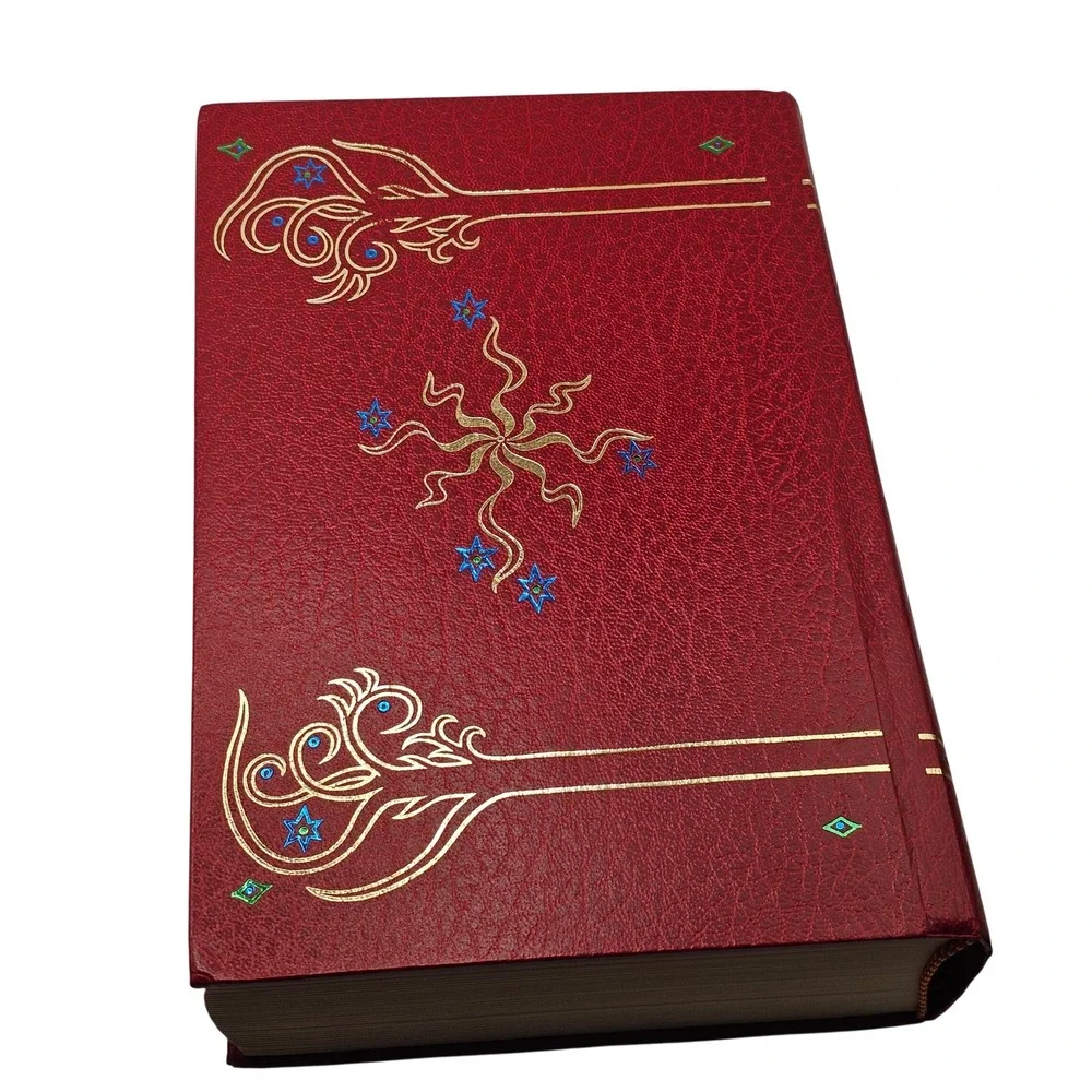 J.R.R. Tolkien The Lord of the Rings Red Collectors Edition Fantasy Classic Map